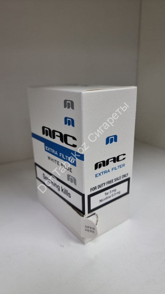 Сигареты MAC Nano White Blue МИКС 
