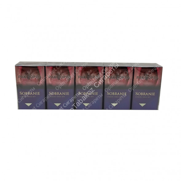 Сигареты SOBRANIE London Blue оптом 