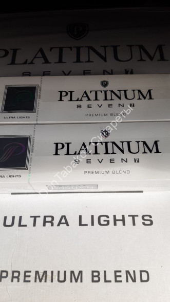Сигареты Платинум Севен (Platinum Seven) 7 Ultra Light МИКС 