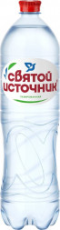 Вода Святой Источник питьевая газированная 1,5 л оптом