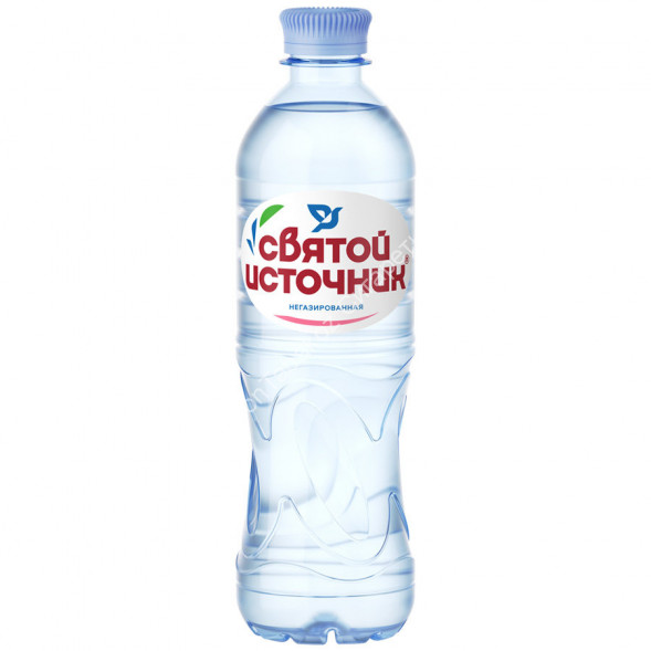 Вода Святой Источник питьевая негазированная 0,5 Л оптом 