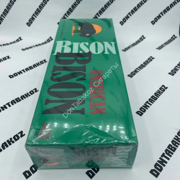 Сигареты American Bison Dark Green 100s Микс 