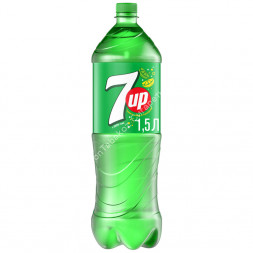 Газированный напиток 7-UP Лимон-Лайм 1,5 л отпом