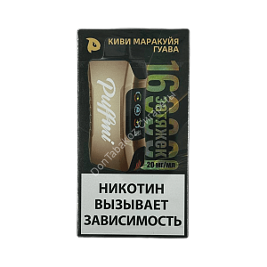 Электронная сигарета Puffmi Tank 16000 Киви маракуя гуава 20мг ОПТОМ    