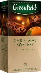Черный чай Greenfield Christmas Mystery 25 пак оптом 