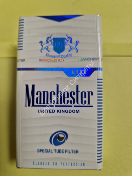 Сигареты Manchester (Манчестер) Queen Aqua (компакт) оптом 