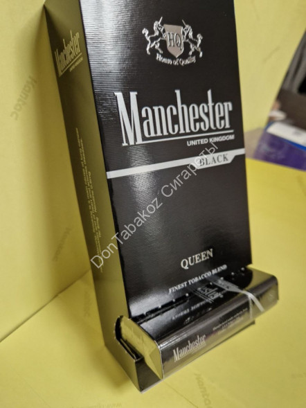 Сигареты Manchester (Манчестер) Queen Black (компакт) оптом 
