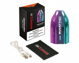 Электронные сигареты Bugatti Aroma King kiwi dragon berry 7000 затяжек с подзарядкой Type-C оптом    