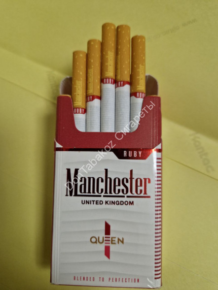 Сигареты Manchester (Манчестер) Queen Ruby (компакт) оптом 
