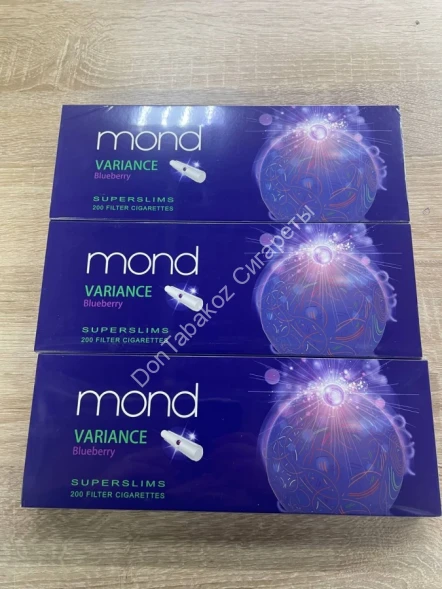 Сигареты Mond Variance Blueberry Gummint (Монд Варианс Черника) МИКС 