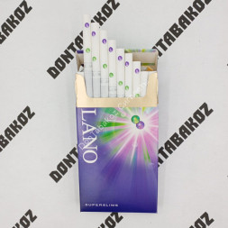 Сигареты Милано (Milano) Blueberry Applemint Super Slims Оптом