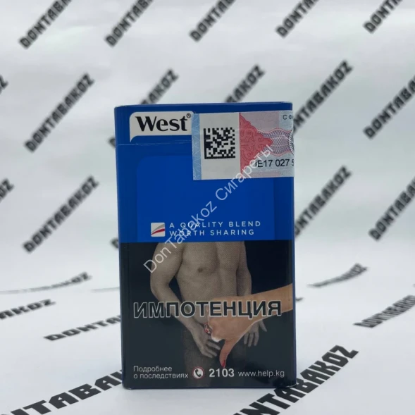 Сигареты West Blue Оригинал Оптом 