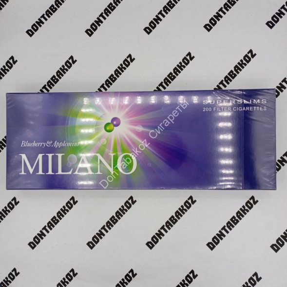 Сигареты Милано (Milano) Blueberry Applemint Super Slims Микс 