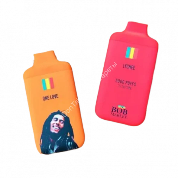 Электронная сигарета Bob Marley кокос 5000 затяжек 0% (без никотина) Оптом  