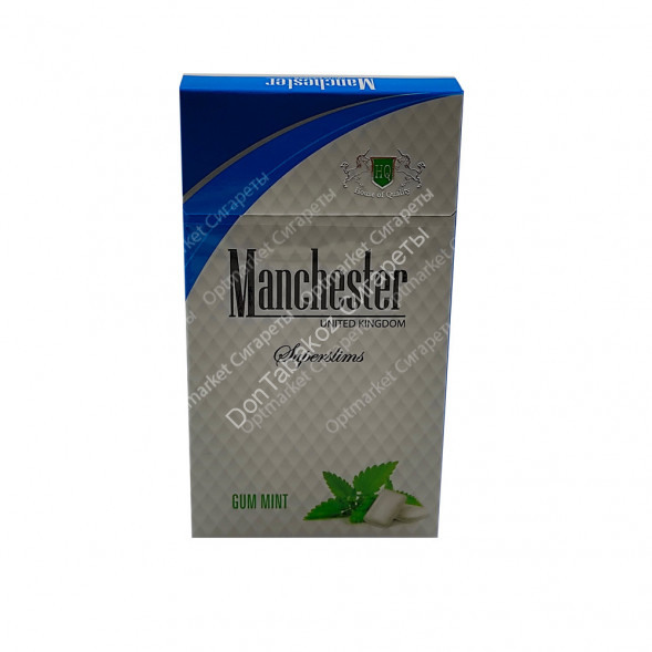 Сигареты Manchester (Манчестер) Gum Mint Superslims МИКС 