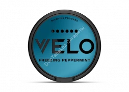 Жевательный табак Velo Nicotine Pouches (никотиновые пакетики) Freezing Peppermint оптом  