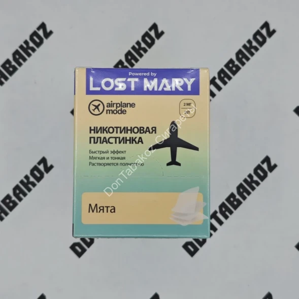 Никотиновая пластинка Lost Mary Мята 2 мг оптом 
