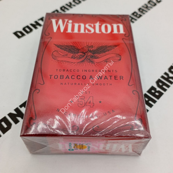 Сигареты Winst0n Tobacco &amp; Water Red Оригинал США Микс 