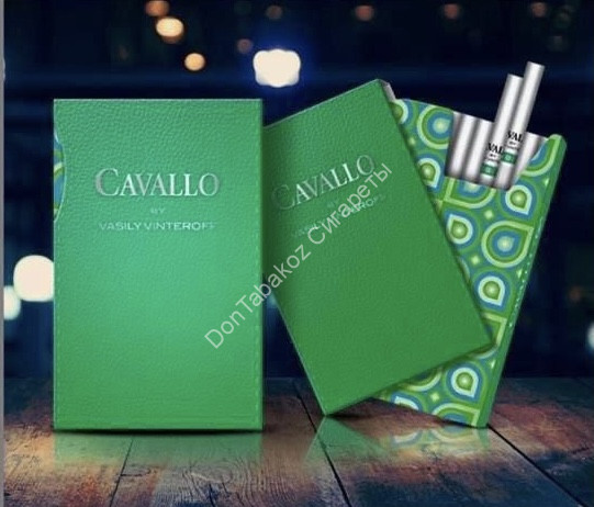 Сигареты Cavallo by Vasily Vinteroff с ментолом оптом 