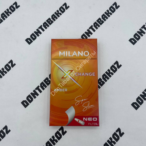 Сигареты Милано (Milano) XCHANGE Amber SuperSlim Микс 
