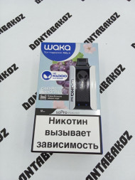 Waka SoPro PA10000 Sakura Grape (Сакура-Виноград) 10000 затяжек 20мг Hard (2% Hard) Оптом