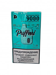 Электронная сигарета Puffmi Dura 9000 Холодная мята 20мг ОПТОМ  