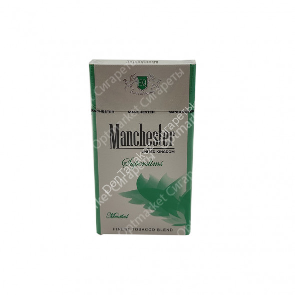 Сигареты Manchester (Манчестер) Menthol Superslims оптом 