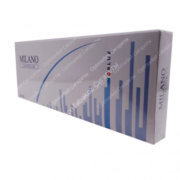 Сигареты Милано (Milano) SuperSlims Blue оптом 