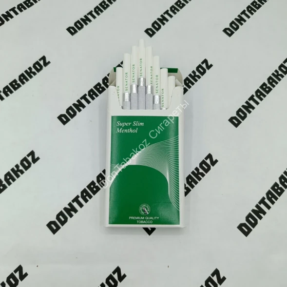 Сигареты Senator Superslim Menthol (Сенатор Суперслим Ментол) оптом 