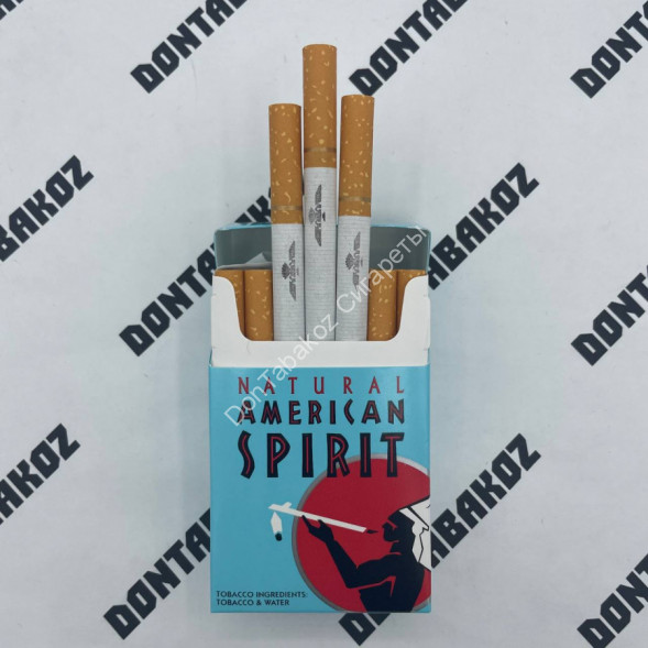 Сигареты American Spirit Full Bodied Taste Natural Tobacco Blue (USA)Оригинал Микс 