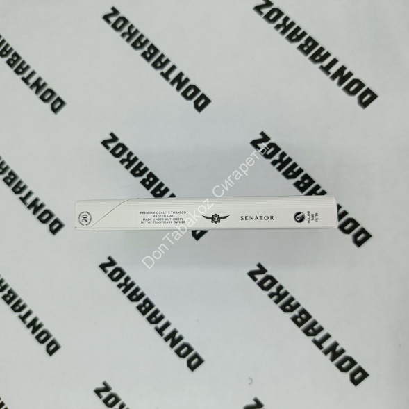 Сигареты Senator Superslim Silver (Сенатор Суперслим Сильвер) оптом   