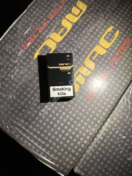 Сигареты MAC Black Gold Extra Filter QS (компакт) оптом 