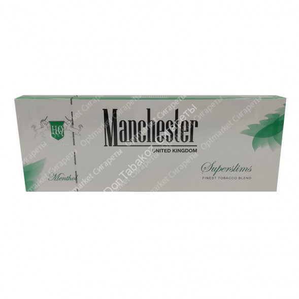 Сигареты Manchester (Манчестер) Menthol Superslims Микс 