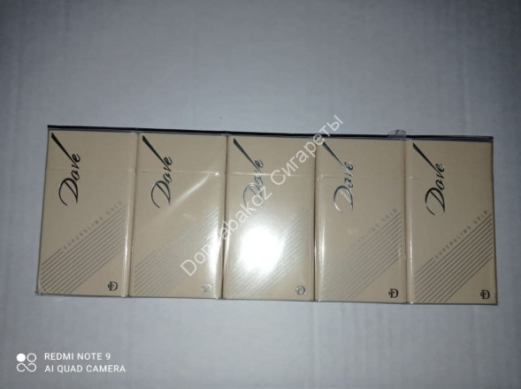 Сигареты Dove SuperSlims Gold оптом 