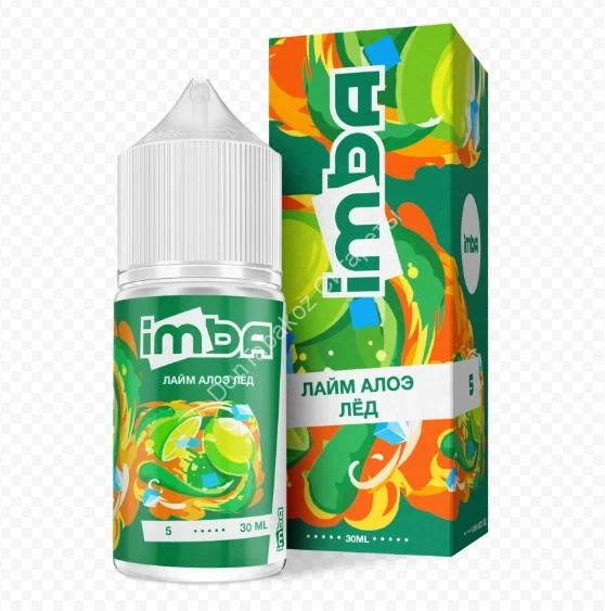 Жидкость для вейпа Imba Salt - Лайм Алоэ Лёд 30 мл оптом 