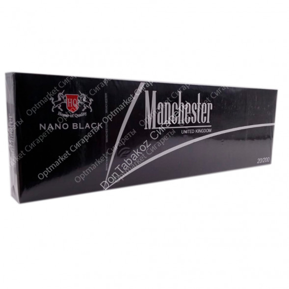 Сигареты Manchester (Манчестер) Nano Black оптом 
