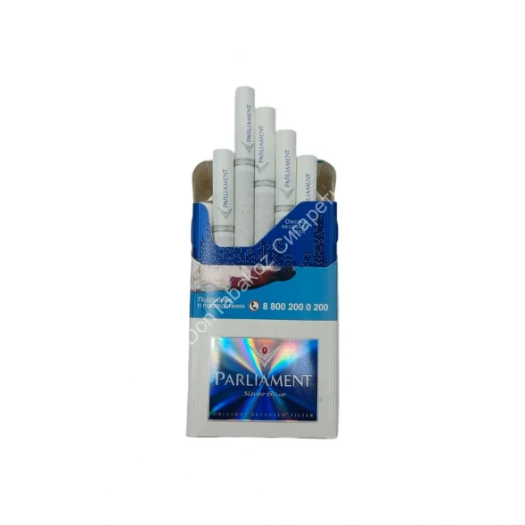 Сигареты Парламент (Parliament) Silver Blue King Size Аврора Оптом 