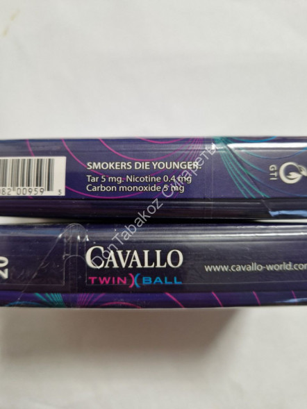 Сигареты Cavallo TwinBall оптом 