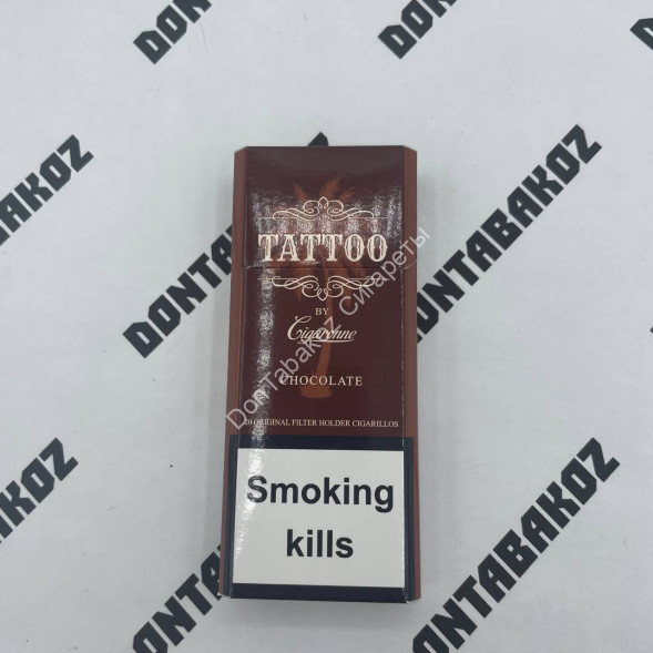 Сигареты TATTOO by Cigaronne Chocolate Slim Оптом 