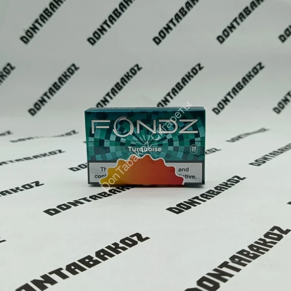 Стики табачные Стики Fondz Turquoise (Табак с ментолом) Китай оптом 