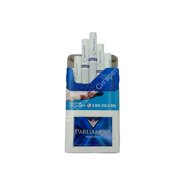 Сигареты Парламент (Parliament) Night Blue King Size Аврора микс 