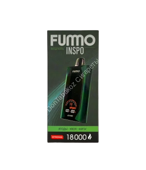 Электронная сигарета Fumo Inspo 18000 затяжек Ягоды Хвоя Мята оптом       