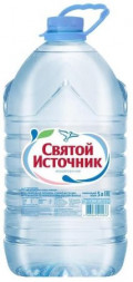 Вода Святой Источник питьевая 5л оптом